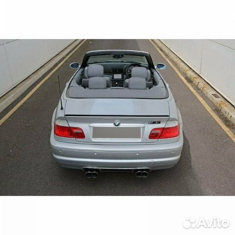 Лип спойлер BMW E46 Cabrio