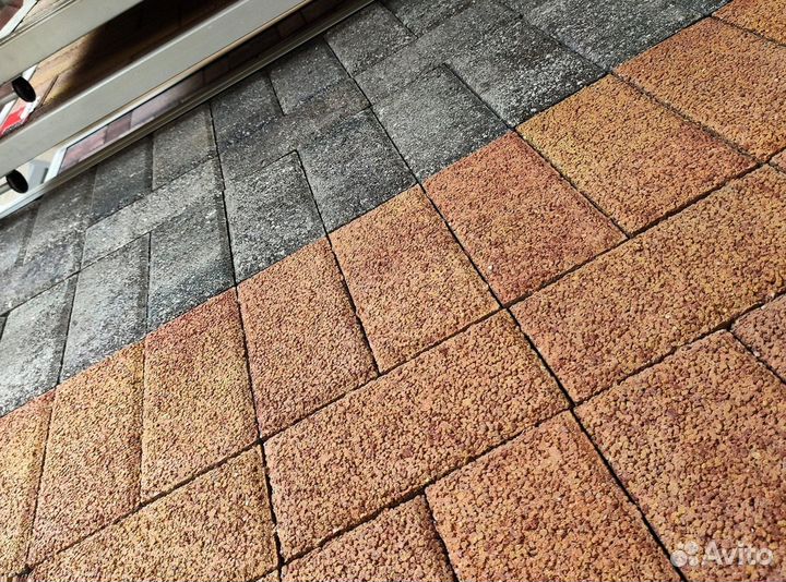 Тротуарная плитка сухопрессованная заказ от 120 м2