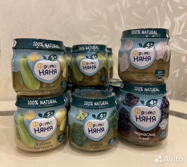 Пюре фруто няня овощи