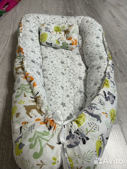 Кокон гнездышко для новорожденных