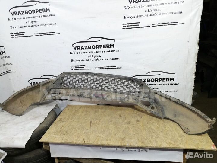 Спойлер бампера VW Tiguan