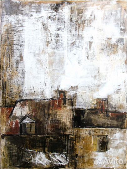 Интерьерная картина большая современное искусство