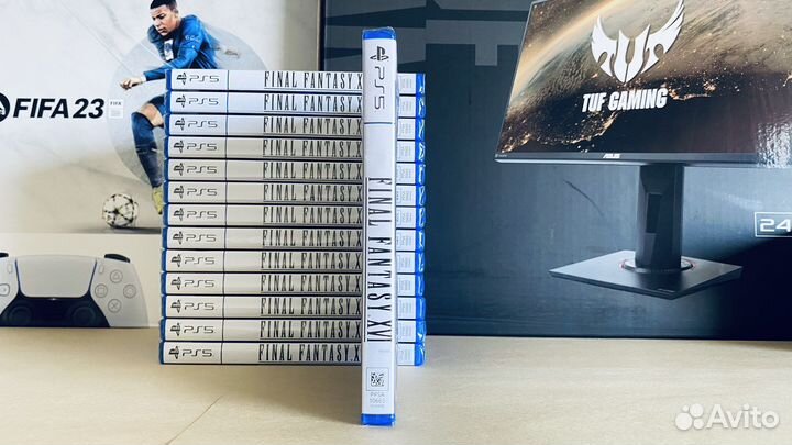 Final Fantasy 16 ps5 диск