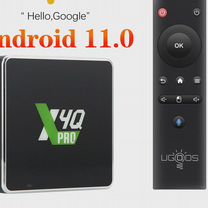 Vontar ugoos X4Q TV Box Android 11 4/128 гб Европейская, X4Q Cube 2G16G