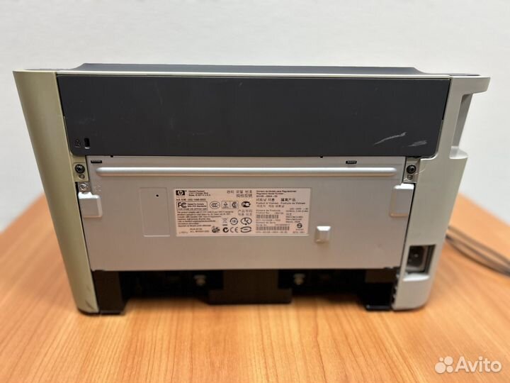 Принтер лазерный HP LaserJet P1505n (сетевой)