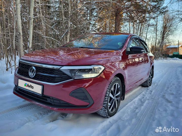 Volkswagen Polo 1.6 AT, 2021, 15 400 км