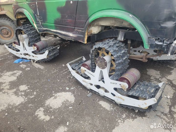 Внедорожные гусеницы для автомобиля вгд-290