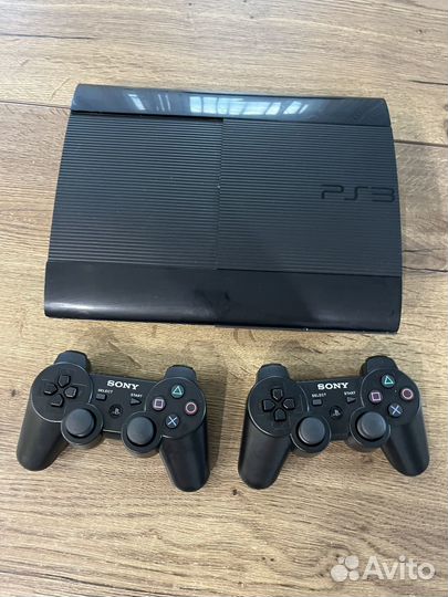 Sony ps3, 500gb, 45 игр, 2 джойстика
