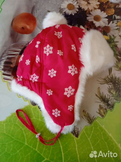 Шапка для девочки 4 шт. новые