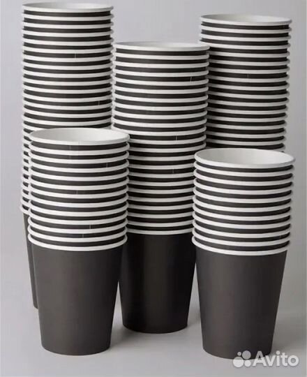 Бумажные стаканы для кофе 350-400 мл