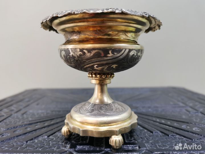 Ложки вилки столовое серебро 875 изделия лом