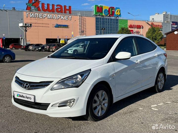 Hyundai Solaris 1.6 МТ, 2016, 97 500 км