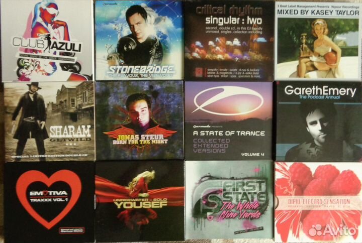 CD (лицензия) клубная музыка (хаус транс и др.)