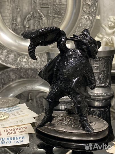 Кот в сапогах касли“ чугун СССР