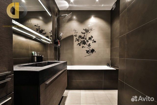 Укладка плитки, ванная под ключ