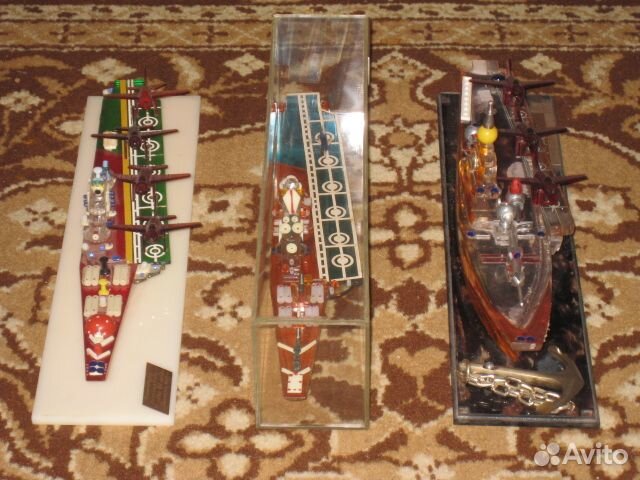 Макет Модель Авианосец Минск Адмирал Кузнецов