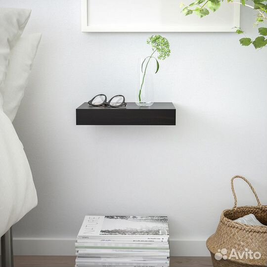 Полка навесная IKEA Лакк новая