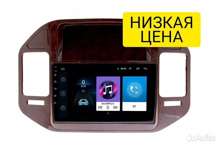 Штатная магнитола Mitsubishi Pajero III 1999-2006