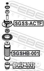 Sgss-actf опора амортизатора пер. SsangYong Ac