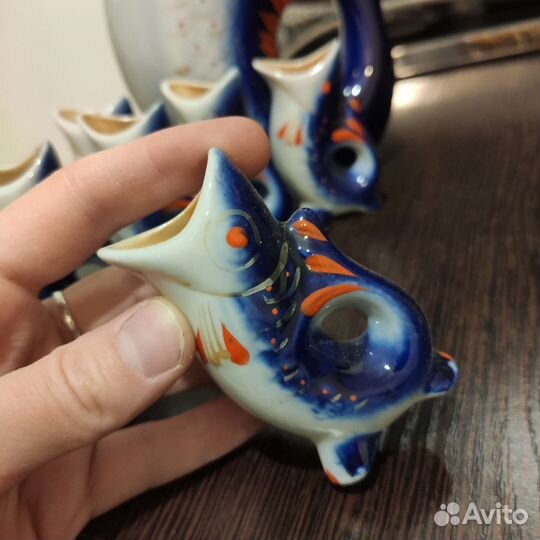 Фарфоровые рыбки СССР