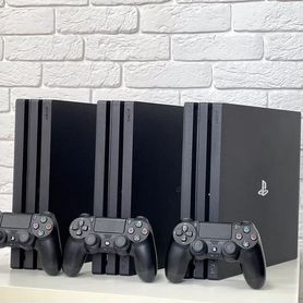 PS4 Pro I 2 геймпада I гарантия Обмен