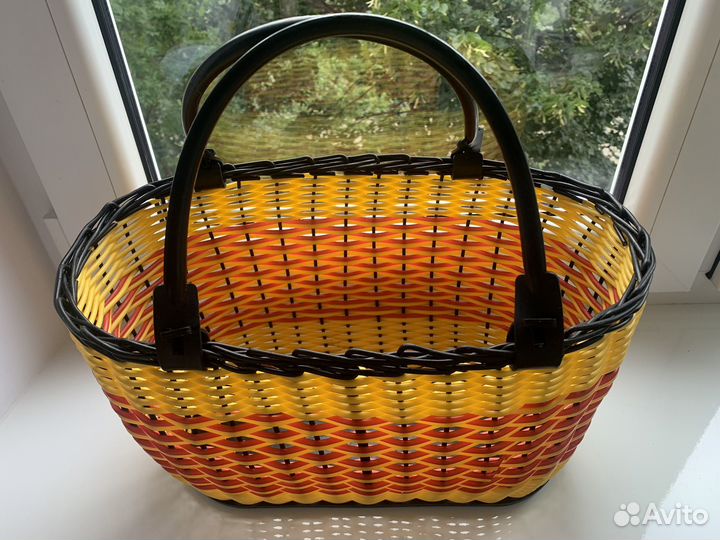 Корзина плетеная большая новая