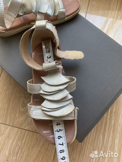 Сандалии для девочки ecco 27 размер