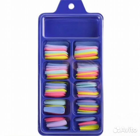 Накладные ногти, для маникюра пакетом. Новое