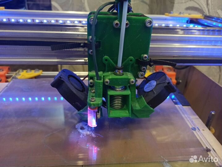 3d принтер re-d-bor на рельсах