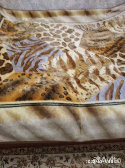 Плед покрывало евро