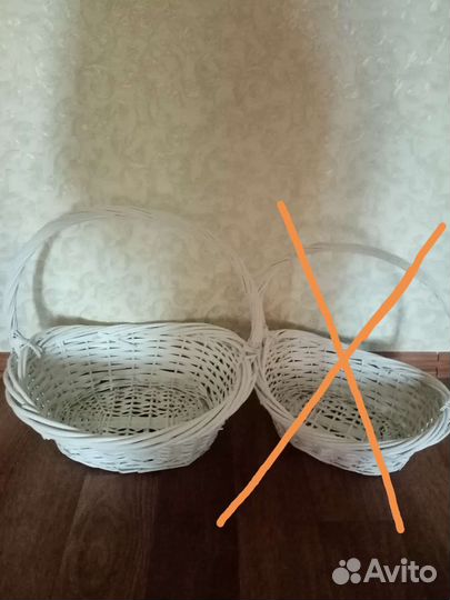 Корзина плетеная