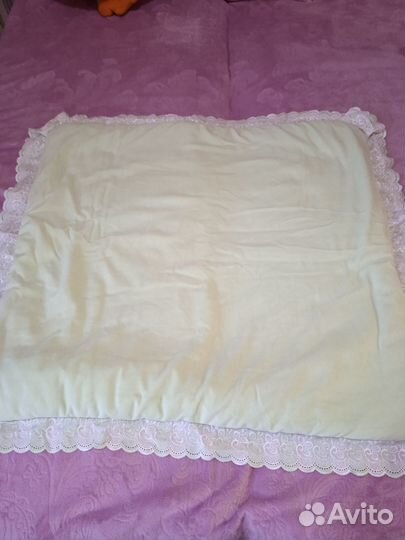 Одеяло с уголком на выписку