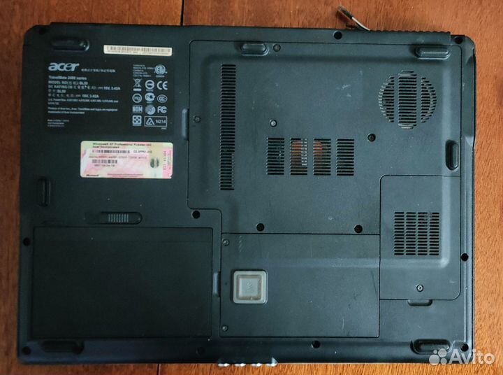 Ноутбук Acer TravelMate 2490