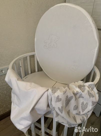 Матрас детский круглый