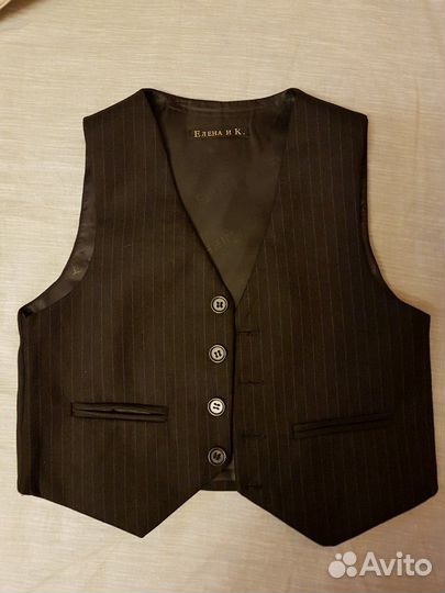 Костюм праздничный с рубашкой для мальчика 110 рр