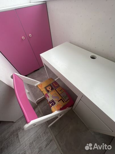 Стол и стул растущий детский