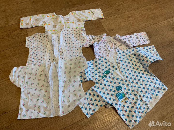 Распашонки для новорожденных
