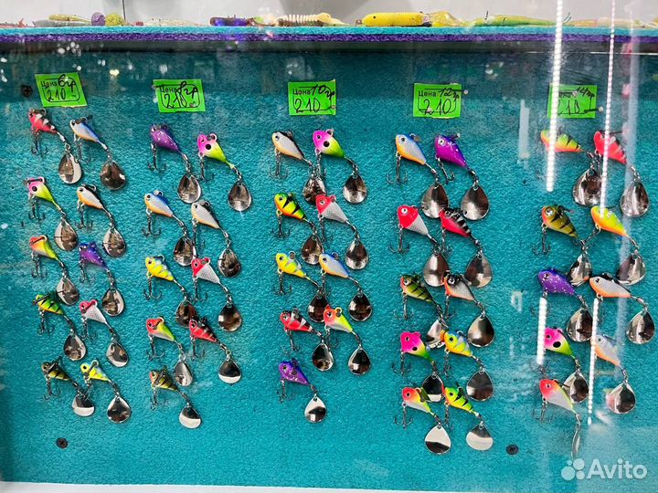 Тейл спиннер в ассортименте