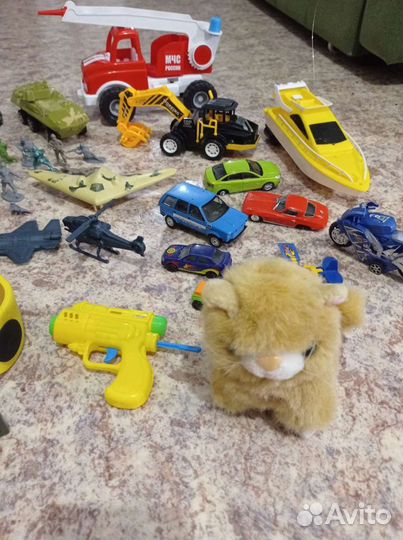 Игрушки пакетом для мальчика