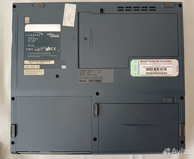 Ноутбук Fujitsu-Siemens Lifebook C-6355