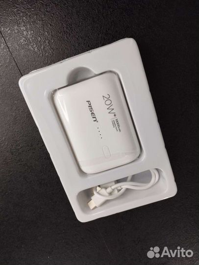 Мини power bank реальные 10000mah premium 20w