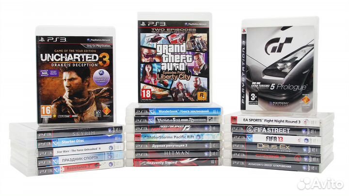 Набор игр для PS3 (21шт.)