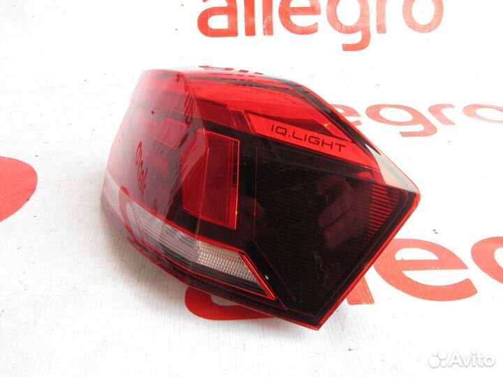 VW Polo Liftback фонарь задний правый 2020+