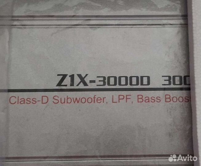 Усилитель Z1X 30000 SPL, Магнитола Alpine