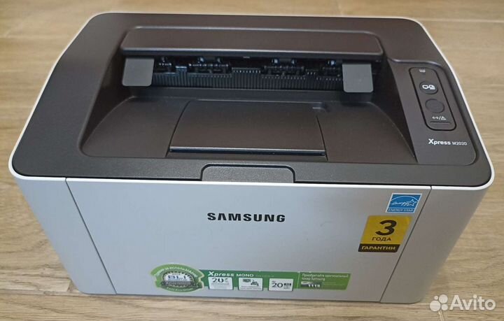 Принтер лазерный Samsung M2020 (пробег 755 стр.)