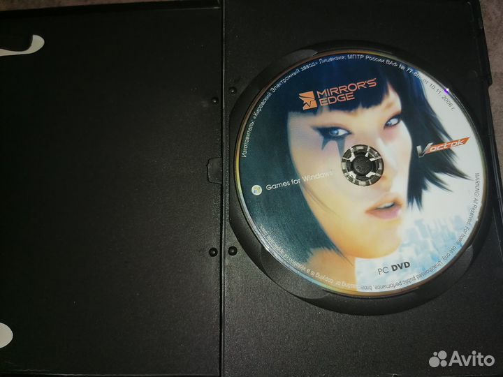 Mirror's Edge Dvd игра