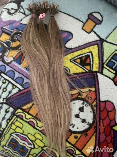 Волосы для наращивания.Славянка