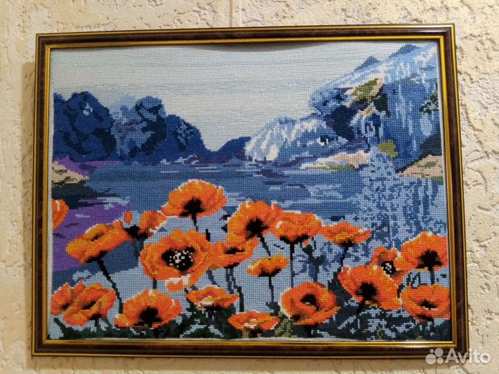 Картины, вышитые крестиком