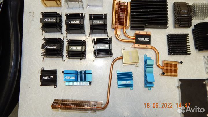 Вентиляторы (кулера) и радиаторы на видеокарты б/у