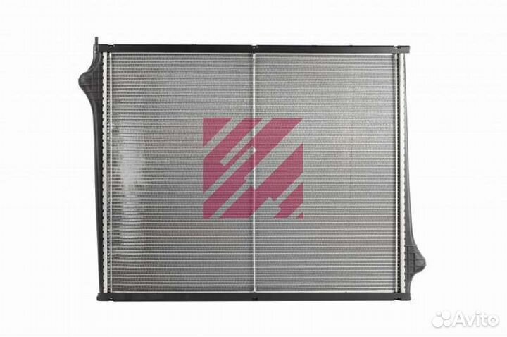 Радиатор Scania с рамкой 860x688x48